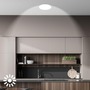 Kruhová - BRILO 3935016 Kaida stropní svítidlo pr.33 cm - 12,7W, 2900lm, LED, energetická třída A, neutrální bílá, bílé - BRILO - foto 7