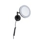 K zrcadlu - P 71149 LED kosmetické zrcadlo Masua IP44 CCT 230V 4W černá mat - PAULMANN - foto 7