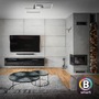Hranatá - BRILO 3511-019 CCT LED stropní svítidlo, 50 cm, 30 W, 3300 lm, hliník - BRILO - foto 7
