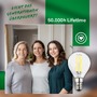 E14 - BRILO 0555004 EEK A 2ks sada E14 LED žárovka, třída A, Filament, 50.000h, 840lm, 4W, teple bílé světlo, kapka - BRILO - foto 7
