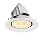 Kruhová - LA 1009575 NUMINOS® GIMBLE M Stropní vestavné svítidlo, 3000 K, 55°, bílé - BIG WHITE (SLV) - foto 7