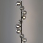 Stojací lampy - LD 14506-18 Kolekce Schöner Wohnen LED stojací svítidlo Dubai černá 9-ramenné, 3000K - JUST LIGHT - foto 7