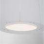 Kruhová - NV 9077882 Závěsné svítidlo VOLCANO kov a akrylový difuzor bílá LED 33W 230V 3000K IP20 - NOVA LUCE - foto 7