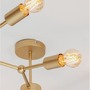 Dekorativní - NV 9404078 Stropní svítidlo CALISTO mosazný kov E27 8x12W 230V IP20 bez žárovky - NOVA LUCE - foto 7