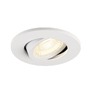 Pro zapuštěná svítidla - LA 1007092 UNIVERSAL DOWNLIGHT kryt pro downlight IP20, výkyvný, kulatý, bílý - BIG WHITE (SLV) - foto 7