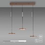 Vícečetná - LD 13141-39 LED závěsné svítidlo PLATA, písková barva, 3-ramenné, stmívatelné, Comfort Lift, krokově stmívatelné, 3000K - JUST LIGHT - foto 7