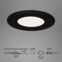 Kruhová - BRI 7113-435 3ks sada LED vestavné svítidlo, pr. 8,5 cm, 5 W, 450 lm, černá - BRILONER - foto 7