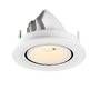 Kruhová - LA 1009395 NUMINOS® GIMBLE S Stropní vestavné svítidlo, 2700 K, 55°, IP20, kulaté, bílé - BIG WHITE (SLV) - foto 7