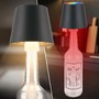 Stolní lampy dekorační - BRILO 7510015 Calida 3 v 1 RGBW stolní lampička na baterie IP44, stmívatelné, dotykový vypínač, antracit - BRILO - foto 7