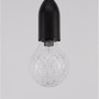 Subtilní - NV 9536417 Závěsné svítidlo VEDA černý kov a čiré sklo G9 1x6W 230V IP20 bez žárovky - NOVA LUCE - foto 7