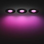 Koupelnová - PH 8720169320895 Hue WACA Xamento podhledové LED svítidlo 3x GU10 5.7W 350lm 2000-6500K RGB IP44, černé - PHILIPS - foto 7