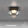 Dekorativní - LD 15474-18 Kolekce Schöner Wohnen stropní svítidlo SIA černá, kouřové sklo, stmívatelné, paměť, SimplyDim, 3000K - JUST LIGHT - foto 7
