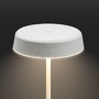 Stolní lampy dekorační - BRILO 7668016 Pala stolní lampička - 2W, 200lm, bezdrátová, LED, dotykový vypínač, stmívatelné, bílá - BRILO - foto 7