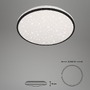 Kruhová - BRILO 3447115 LED stropní svítidlo hvězdné nebe, pr. 38 cm, 24 W, černá (starý kód: BRILO 3447-115) - BRILO - foto 7