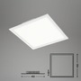 Hranatá - BRILO 7179016 CCT svítidlo LED panel, 45 cm, 2400 lm, 24 W, bílé (starý kód: BRILO 7179-016) - BRILO - foto 7