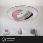 Kruhová - BRI 7209-039 3ks sada LED vestavné svítidlo, pr. 8,2 cm, 5 W, hliník - BRILONER - foto 7