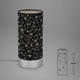 Stolní lampy dekorační - BRILO 7028-015 Hvězdné nebe stolní lampa, pr. 11 cm, max. 25 W, matný chrom-černá - BRILO - foto 7
