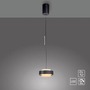 Kruhová - LD 14131-18 Kolekce Schöner Wohnen LED závěsné svítidlo Elmo, černá Comfort Lift, 3000K - JUST LIGHT - foto 7