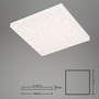 Hranatá - BRILO 7381-116 AKCE - CCT svítidlo LED panel, 45 cm, 24 W, bílé - BRILO - foto 7