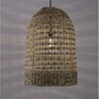 Kónická - NV 9586506 Závěsné svítidlo GRIFFIN sušený vodní hyacint černý kabel E27 1x12W 230V IP20 bez žárovky - NOVA LUCE - foto 7