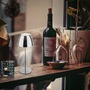 Stolní lampy dekorační - BRILO 7522118 Serina LED bezdrátová stolní lampička IP44, stmívatelná, dotykový vypínač, chrom - BRILO - foto 7