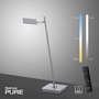 Stolní lampy pracovní - PN 4356-95 PURE MIRA LED stolní lampa, hliník, stmívatelná, na psací stůl 2700-5000K - PAUL NEUHAUS - foto 7