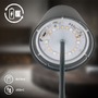 Stolní lampy dekorační - BRILO 7510015 Calida 3 v 1 RGBW stolní lampička na baterie IP44, stmívatelné, dotykový vypínač, antracit - BRILO - foto 7