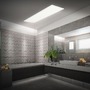Hranatá - BRILO 7767016 Piatto svítidlo LED panel 100x25 cm - 24W, 2600lm, stmívatelné, dálkový ovladač, CCT, bílé - BRILO - foto 7
