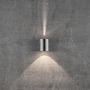 Nástěnná - NOR 49701034 Venkovní nástěnné svítidlo Canto 2 2x6W LED nerez ocel čirá - NORDLUX - foto 7