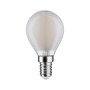 E14 - P 28918 LED kapka Filament E14 230V 6,5W 4000K mat - PAULMANN - foto 7