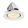 Kruhová - LA 1009572 NUMINOS® GIMBLE M Stropní vestavné svítidlo, 3000 K, 40°, bílá - BIG WHITE (SLV) - foto 7