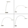 Stojací lampy - PN 561-97 LED lampa do oblouku PURE Loop-Bow, bronzová, stojací svítidlo, stmívatelné, 2200-5000K - PAUL NEUHAUS - foto 7