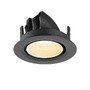 Kruhová - LA 1010045 NUMINOS® GIMBLE XS Stropní vestavné svítidlo, 3000 K, 20°, IP20, kulaté, černé / bílé - BIG WHITE (SLV) - foto 7