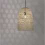 Válec - NV 9586509 Závěsné svítidlo AURORA přírodní ratan černý kabel E27 1x12W 230V IP20 bez žárovky - NOVA LUCE - foto 7