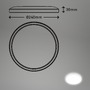 Kruhová - BRILO 7524416 Move LED stropní svítidlo IP44, přímé a nepřímé osvětlení, pohybové čidlo, kruhové 24 cm, bílé - BRILO - foto 7