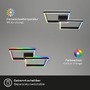 Hranatá - BRILO 3753-015 RGB CCT LED stropní svítidlo, 64 cm, 40 W, 3600 lm, černá - BRILO - foto 7