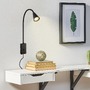 Bodová - BRI 2175015 Justra lampa na čtení, nastavitelná, 2x USB porty, černá - BRILONER - foto 7