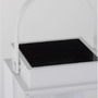 Solární - NV 9002861 Venkovní stolní lampa VERHAAL bílý hliník a čiré sklo LED 2W 3000K 3,7V 360st. IP54 solární / USB kabel / vypínač na těle - NOVA LUCE - foto 7