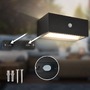 Nástěnná - BRI 3967015 DOGU Outdoor LED nástěnné svítidlo černé 6,5W 700lm 3000K stmívatelné s čidlem (nabíjecí) - BRILONER - foto 7