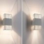 Dekorativní - P 71252 LED nástěnné svítidlo Tharin IP44 3000K 120x104mm 2x3,7W bílá - PAULMANN - foto 7