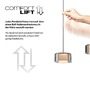 Dekorativní - PN 2113-18 Závěsné svítidlo LED RIKA černé nastavitelná výška Comfort Lift SimplyDim 3000K - PAUL NEUHAUS - foto 7