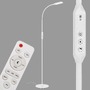 Stojací lampy - BRILO 1296-016 LED CCT stojací svítidlo s dotykovým vypínačem pr. 24 cm 7W 700lm bílé - BRILO - foto 7