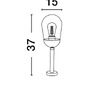 Sloupková - NV 9060195 Venkovní sloupkové svítidlo OMIKA tmavě šedý hliník a čiré sklo E27 1x12W 220-240V bez žárovky IP54 - NOVA LUCE - foto 7