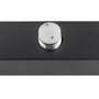 Dekorativní - LA 1010193 SUN Mirror nástěnné svítidlo pro povrchovou montáž, čtyřnásobné, 2700/3000/4000 K, tlačítko TOUCH, 18 W, IP44, černá - BIG WHITE (SLV) - foto 7