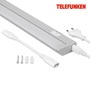 Přisazená - TF 205104TF TELEFUNKEN LED skříňkové svítidlo 54,5 cm 6,5W 700lm šedá - BRILONER - foto 7
