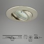 Kruhová - BRI 7232032 3ks sada LED vestavné svítidlo, pr. 8,2 cm, 5,5 W, matný nikl (starý kód: BRI 7232-032) - BRILONER - foto 7