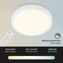 Kruhová - BRILO 3704016 CCT LED přisazené svítidlo pr. 38 cm, 22 W, 2900 lm, bílé (starý kód: BRILO 3704-016) - BRILO - foto 7