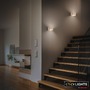 Nepřímé osvětlení - BRI 3879011 Borra nástěnné svítidlo - 1,5W, 100lm, bezdrátové, LED, s pohybovým čidlem, béžové - BRILONER - foto 7