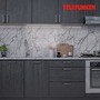 Přisazená - TF 201504TF TELEFUNKEN LED skříňkové svítidlo 57,3 cm 8W 800lm stříbrná - BRILONER - foto 7