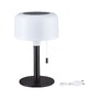 Stolní lampy dekorační - P 94607 Solární nabíjecí bateriové svítidlo Bartja IP44 2700K černá - PAULMANN - foto 7